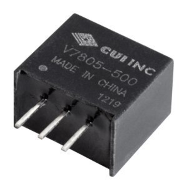 Cui Inc Dc-Non-Isolated 500Ma 15 32Vinput 12Voutput Sip V7812-500
